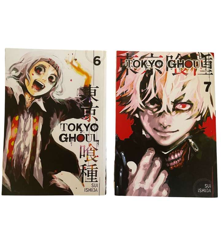 Set of 9 Tokyo Ghoul Manga Books - Including Tokyo Ghoul:re Volumes 1-4 - Like New Condition