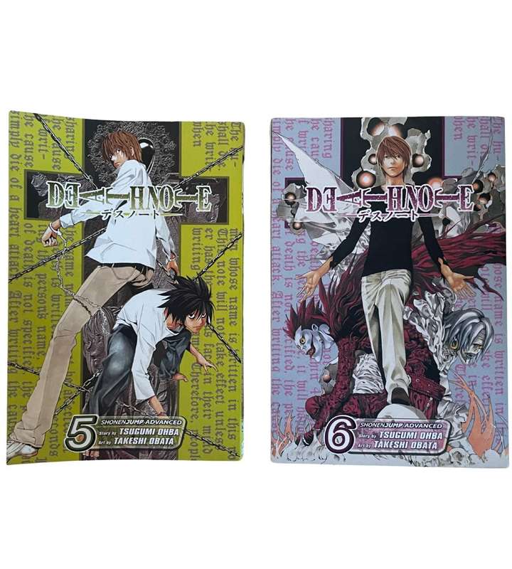 Complete Set of 12 Death Note Paperback Manga Books - Like New Condition