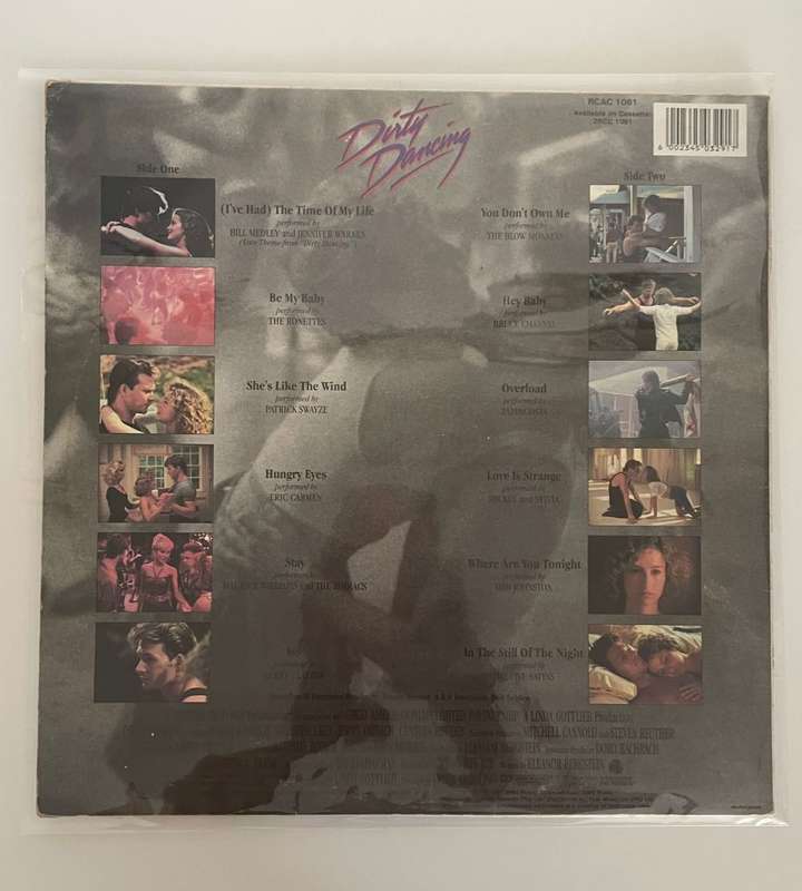 Vinyl LP Record Dirty Dancing-1987