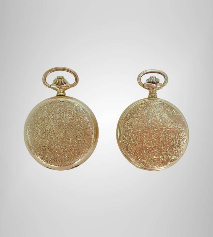 Vintage Ladies Gold Plated Pocket Watches 2 - Adolph Schild -Edox Delfin & SOGEL
