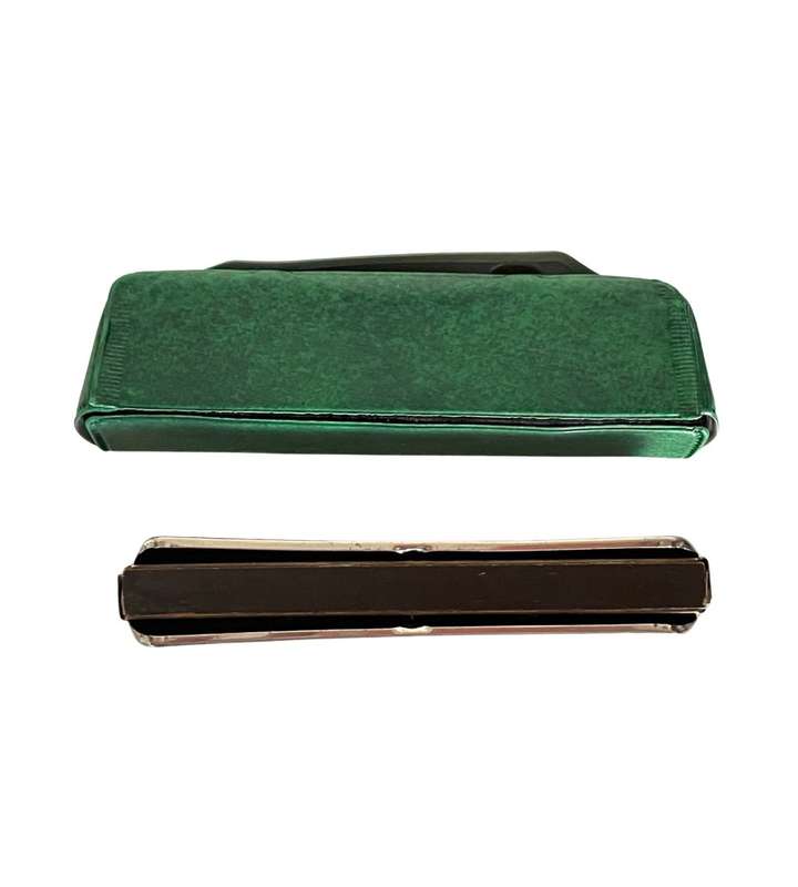 Vintage M. Hohner ECHO No. 2209 Harmonica in Key of C with Green Case - Made in Germany