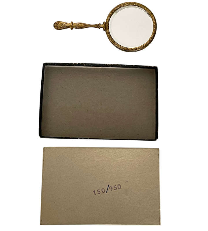 Reduced! Vintage 1950s Stratton Mini Handheld Mirror  Limited Edition, Original Box, Birmingham