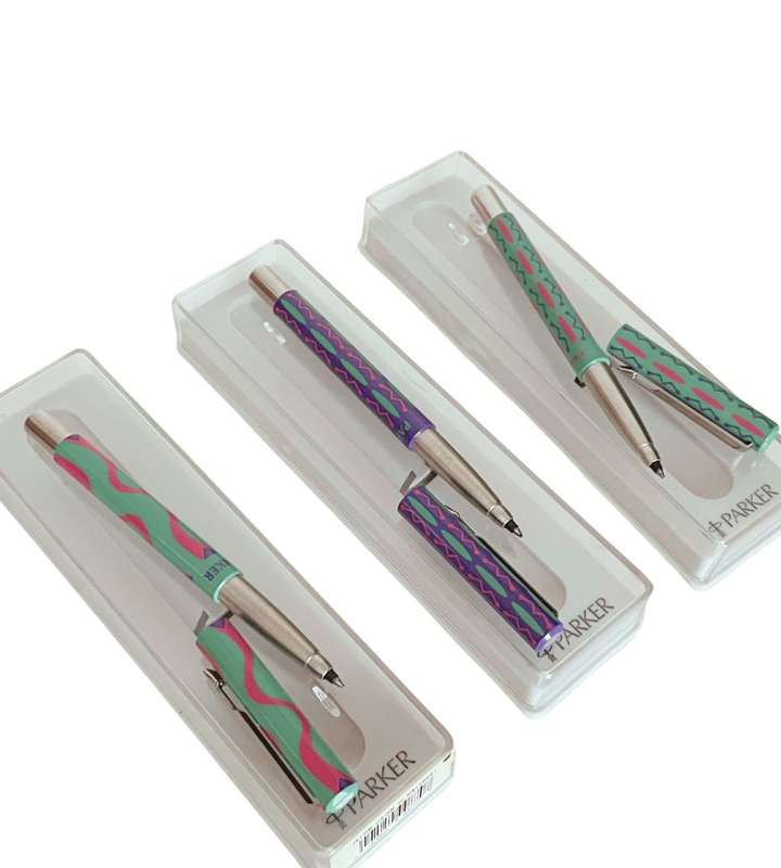 Reduced! Parker Vector Color 92 Special Edition Roller BallPoint Pens - 3 Pieces  with Original