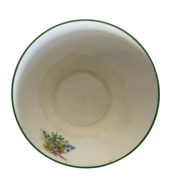 19-Piece Bell China Fine Bone China Set (1936-1966)  Meadowside Pattern, Floral Decorations & Green