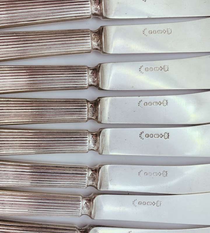 Reduced! Antique 16-Piece Elkington & Co. Victorian Cutlery Set - 1851 Titanic