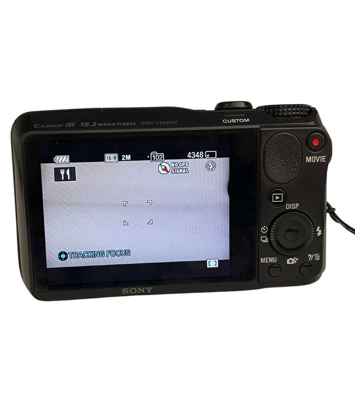 Sony Cyber-shot DSC-HX20V Camera with 20x Zoom, 18.2MP, GPS, and Accessories
