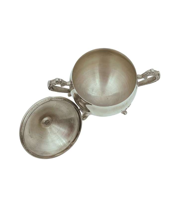 Vintage 1970s Emess Silver-Plated Balmoral Cutlery Pattern Coffee and Tea Pot Set - 4 Pieces