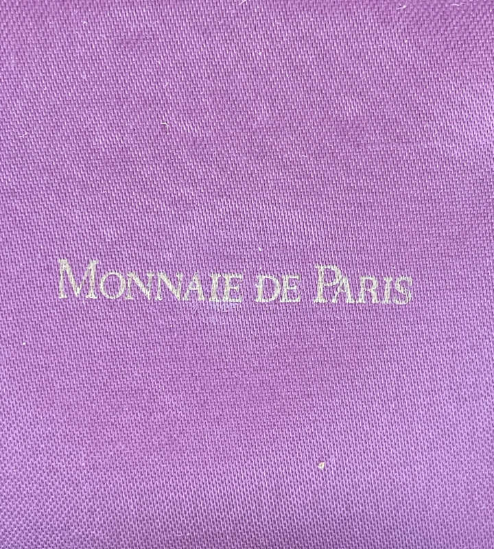 1989 French National Academy of Air and Space Bronze Medal by Bellini in Monnaie de Paris Case