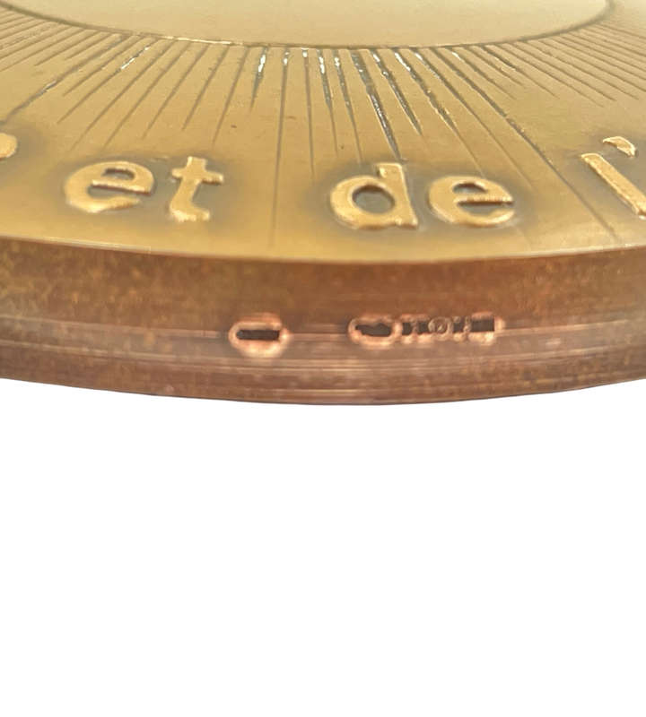 1989 French National Academy of Air and Space Bronze Medal by Bellini in Monnaie de Paris Case