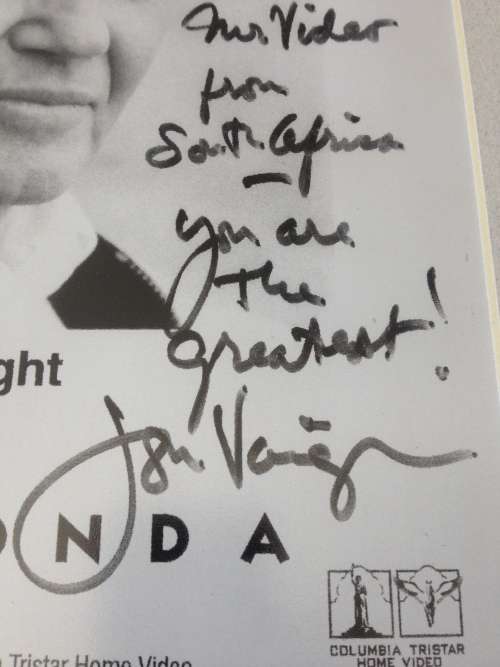 10x Framed Prints of Autographed Movie Posters