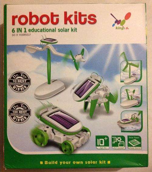 Robot Kit 6 in 1 Educational Solar Kit