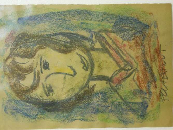 Claerhout, authenticated, Money-back guarantee, 415 x 295mm, unframed, pastels