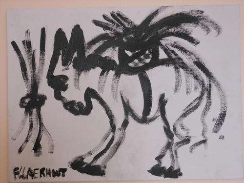 My 2nd last original Claerhout to sell (depleted collection), 406x303mm, Acrylic on board, Unframed
