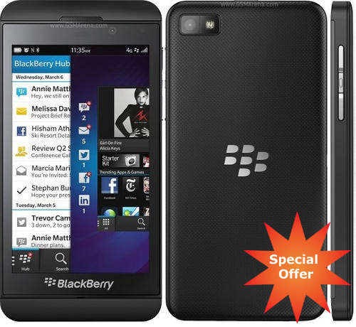 Blackberry Z10 (Black Edition) + Extra 16GB Memory Card
