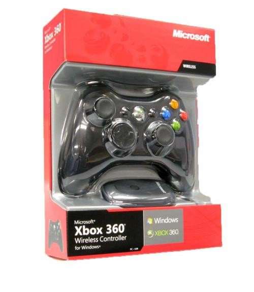 [Brand New Original] Microsoft XBOX 360 Wireless Controller for PC and XBOX 360 (Black Edition)
