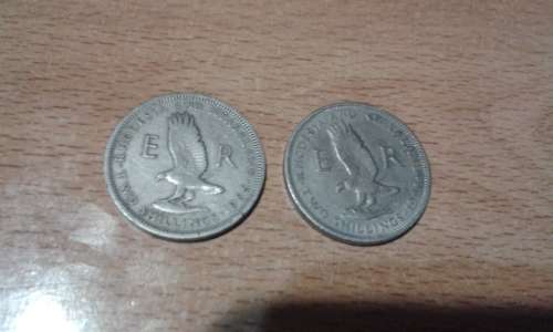 rhodesia & nyasaland 2 shillings