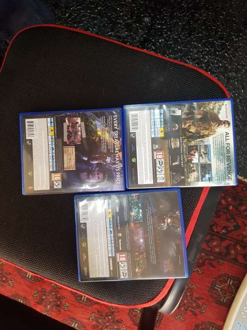 PS4 Game Bundle (DOOM, Uncharted 4, Metal Gear Solid V)