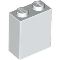 SET 7899:  WHITE BRICK 2X1X2 WITH INSIDE STUD HOLDER