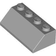 SET 8962: LIGHT GRAY SLOPE 45 2X4