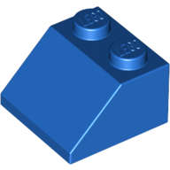 LEGO BLUE SLOPE 45 2X2