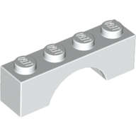 SET 7893:  WHITE BRICK ARCH 1X4