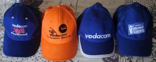 CAPS - VODACOM SET OF 4 CAPS