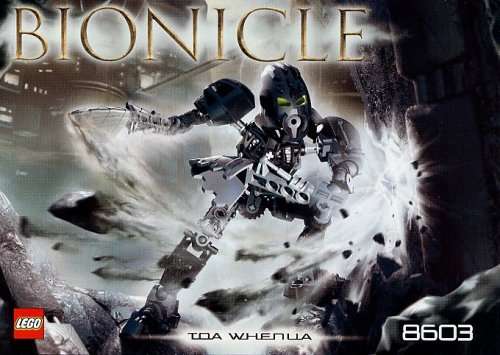 LEGO SET 8603 - TOA WHENUA BIONICLE PIECES