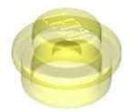 SET 5972: YELLOW PLATE ROUND 1X1 STRAIGHT SIDE