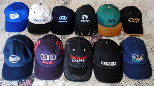 SET OF 11 CAPS