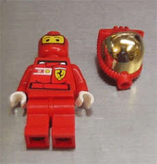 LEGO MINIFIG F1 PIT CREW MEMBER FUEL