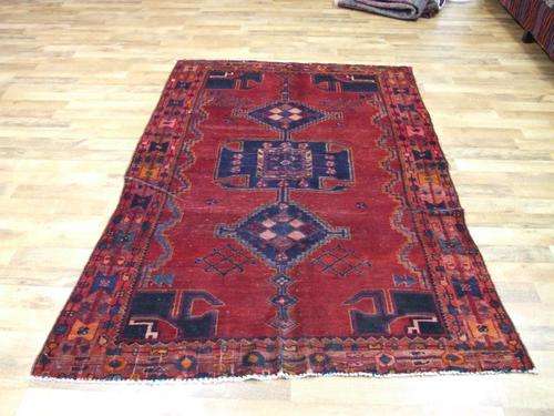 Hand Woven Persian Hamedan ( 214 x 146)