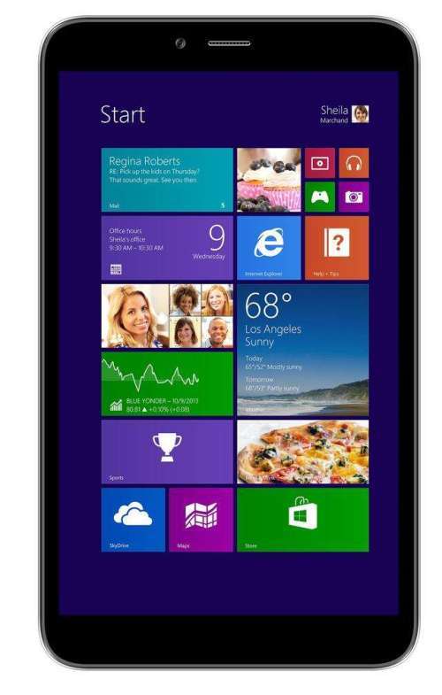 GALACTIC WINDOWS 8 inch tablet