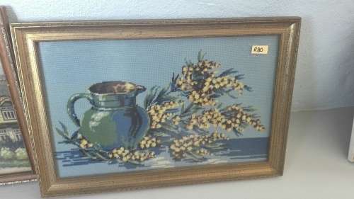 Tapestry of jug