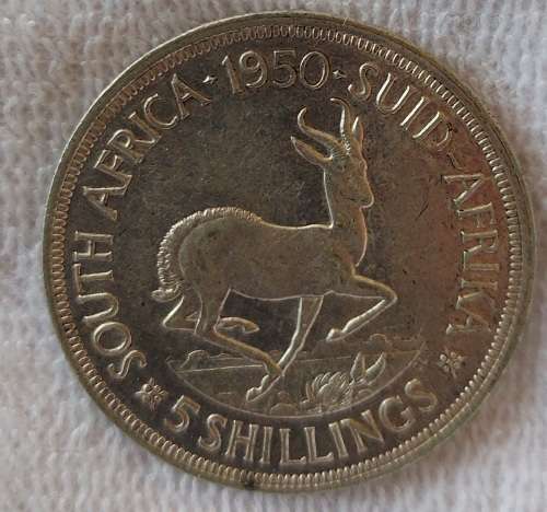 1950 SILVER CROWN SOUTH AFRICA
