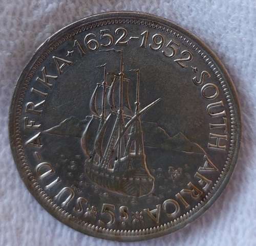1952 SILVER SOTH AFRICAN CROWN