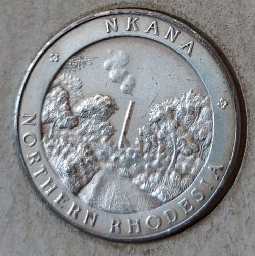 1937 SILVER CORONATION MEDALIONS X2  ONE NORTHERN RHODESIA AND ONE UNION OF SOUTH AFRICA