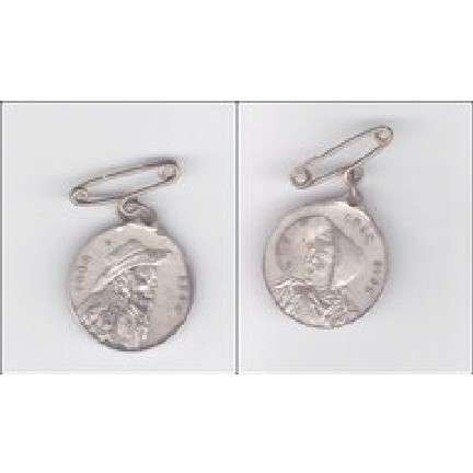 VOORTREKKEREEUFEES MEDALLION 1938 - 9.9 gr SILVER BOER & VROU (WIFE) LAST ONE