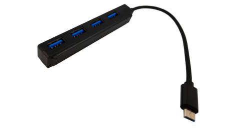 MIcro USB to USB 4 port - OTG hub.