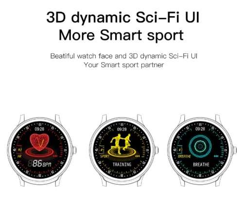 Polaroid Active Round Full touch fitness watch  PA80