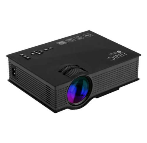 UC46 LED Projector 1200LM 1080P HD WIFI VGA SD AV USB Support Miracast DLNA Airplay