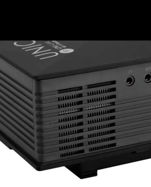 UC46 LED Projector 1200LM 1080P HD WIFI VGA SD AV USB Support Miracast DLNA Airplay