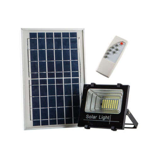 iP67 Solar LED Flood Light kit with remote control  -  80 watts