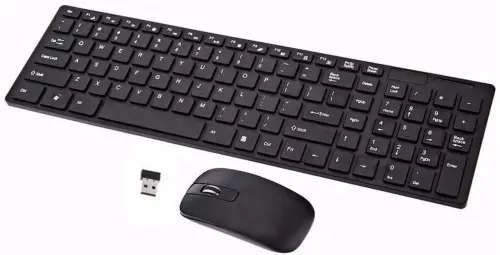 2.4GHz Ultra-Thin Fashion Wireless Keyboard and Mouse Combo
