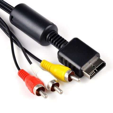 Replacement 2M AV Cable for PS3/ PS2 AV Component TV Video Cable for Playstation 3 PS3 High quality,