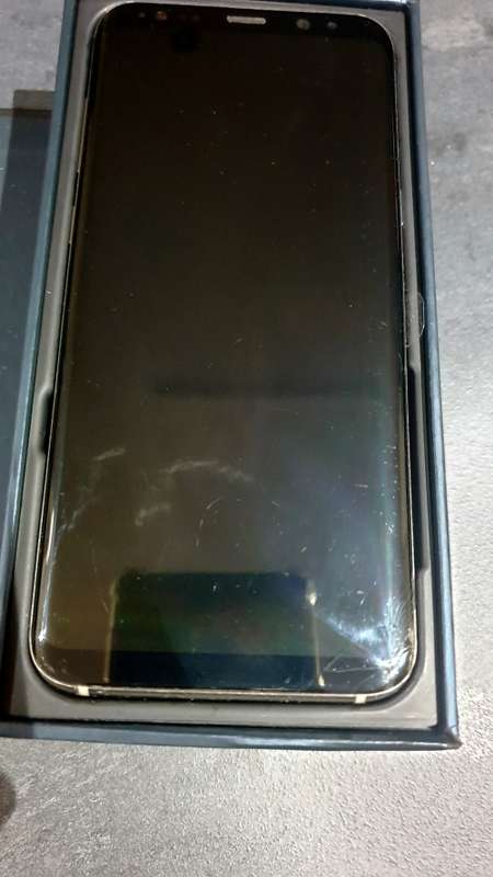 Samsung Galaxy S8+  DUOS 64GB Dual Sim G955FD (Gold) Used -  fine crack on screen