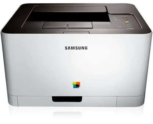 Samsung CLP-365W/XAA -  2400 x 600 DPI Color Laser Wireless Printer - FAULTY with TONER 80% full
