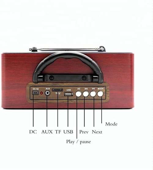 Meier M-1916BT Portable Antique Bluetooth Radio