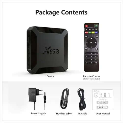 X96Q Android TV BOX 2GB Ram and 16GB ROM - Streaming and media player