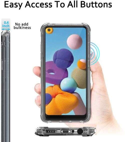 Samsung Galaxy A21  Shockproof Protective Case