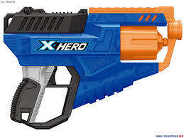 Xhero Soft Bullet Gun Set - Blaster gun - 24 foam bullets